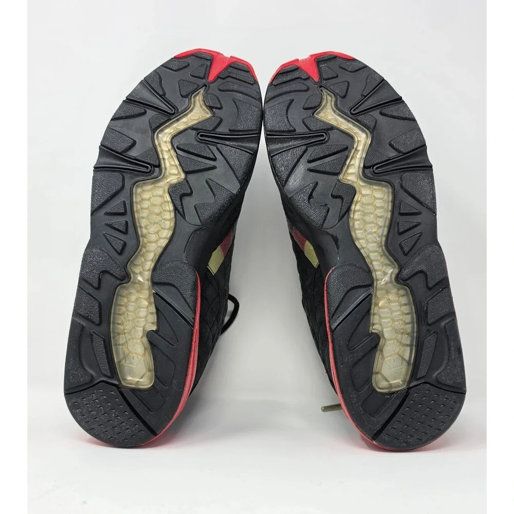 Puma R698 Nubuck x Highsnobiety x Ronnie Fieg Black/Red Shoes 360323 01 Men's 11